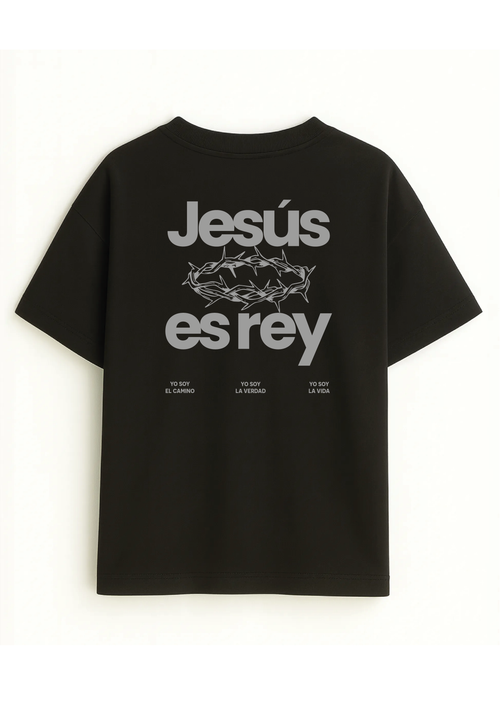 Jesús es Rey (Negro)